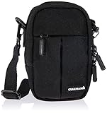 CULLMANN - 90220 - MALAGA Compact 300 - Schwarz - Kameratasche für Kompaktkamera - 70x110x40mm