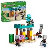 LEGO Minecraft Die Illager-Wüstenpatrouille - Gaming Spielzeug mit Figuren, darunter EIN Plünderer, EIN Vindikator und EIN Kaktusritter - Gamer Geschenk für Jungen und Mädchen ab 7 Jahren - 21267