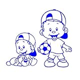 Babyaufkleber Kinderaufkleber mit eigenem Spruch Wunschtext GM-81