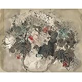 KSHAO ATHQW Marc Chagall Poster Le Grand Bouquet Leinwand Wandkunst Marc Chagall Gemälde Marc Chagall Drucke für Wohnzimmer Dekor Bilder 50 x 70 cm ohne Rahmen