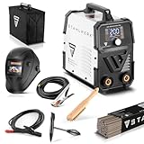 STAHLWERK ARC 200 Synergic Pro Elektroden-Schweißgerät Vollausstattung, vollsynergischer MMA | E-Hand | Lift-TIG Inverter mit 200 Ampere und IGBT Technologie