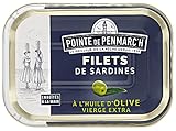 Bretonische Sardinenfilets in nativem Olivenöl Extra 100 g von Pointe de Penmarc'h / Frankreich