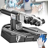 YXFAZPP Tragbares Schweißgerät für Wasserrohre aus Kunststoff mit Paddelkopf, thermostatisch für Hot Melt-Rohre 100-320 °, Schweißset für PVC-Rohrheizungen