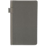 Milisten Schülerheft Notizbuch A6 Dickes Tagebuch mit Index und Label Schwarz Robustes Agenda Notizbuch für Schule Büro und Reisen