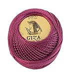 Nr. 12, 5 g, Violett, 2246–100 % Baumwolle, zum Sticken und für sehr feine Häkelarbeiten.