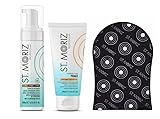 St. Moriz Professional Set: Mousse 200 ml + Primer 200ml + Applikator-Handschuh 1Stk. (Express)