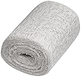 GLOREX 6 9502 45 - Keratex Gipsbinde, 8 cm x 3 m, hautfreundliches Modelliergewebe, zum Basteln und Modellieren, für Masken und Abdruck von Babybauch