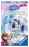Ravensburger 23402 - Disney Frozen: Auf zum Eispalast!, Mitbringspiel für 2-4 Spieler, Kinderspiel ab 4 Jahren, kompaktes Format, Reisespiel, Brettspiel, Teal/Turquoise Green