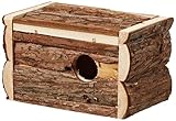 Trixie 5632 Natural Living Nistkasten, 21 × 13 × 12 cm/ø 3,8 cm