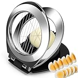 BIBURY Eierschneider aus Edelstahl, Eischneidewerkzeug, 2 in 1 Eierschneider Metall aus 304 Edelstahl, Professional Egg Slicer Schneider für Eier, Pilze, Erdbeeren, weiches Obst(spülmaschinenfest)