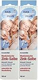 DAS gesunde PLUS Medizinische Zink-Salbe (2 X100 ml Tube) + Purlife Sticker