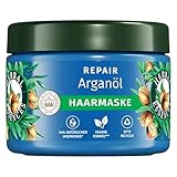 Herbal Essences Repair Haarmaske mit Arganöl 300ml. Von geschädigtem zu Geschmeidigerem, Glänzenden Haar. Intensive Pflege. Mit Inhaltsstoffen natürlichen Ursprungs. Vegan