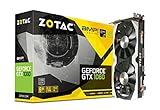 ZOTAC GeForce GTX 1060 AMP! Grafikkarte (NVIDIA GTX 1060, 6GB GDDR5, 192bit, Base-Takt 1556 MHz, Boost-Takt 1771 MHz, 8 GHz)