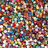 Wachs Achteckig Wachssiegel Stempel, 500 Stück siegelwachs Perlen, für Vintage Siegellack und Brief, Einladungen, Karten, Paket Geschenk (gemischte Farben)