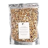 Parrot Essentials Papageienfutter mit niedrigem Sonnenblumengehalt – Nährstoffreiche, fettarme Mischung für mittelgroße und große Papageien – 2 kg