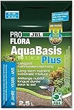 JBL AquaBasis Plus, Langzeit-Bodenmischung für Süßwasser-Aquarien, 2500 ml