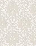 marburg Tapete Beige Ornamental für Schlafzimmer Wohnzimmer oder Küche Made in Germany 10,05m x 0,53m