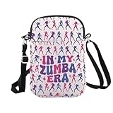 WCGXKO In My Zumba Era Umhängetasche, Zumba-Geschenk, Zumba-Geschenk für Lehrer, Zumba-Liebhaber, Geschenk (Zumba Cr), Zumba Cr