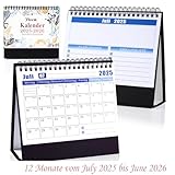 Tischkalender 2025 2026 zum Aufstellen, Tischkalender Schuljahr 2025/2026, Kalender 2026 tischkalender, Stehkalender 2025/2026, Aufstellkalender, Quer Tischquerkalender 2026