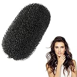 Flauschige Haarspangen – Haarbasis aus Schwamm vorne mit integriertem Clip | Bouffantes Kopfkissen zur Erhöhung des Haarvolumens, praktisches Zubehör für stilvolle Frisuren, Kamm