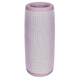 Bluetooth-Lautsprecher - Tragbarer Lautsprecher in Rosa, mit kabelloser Verbindung, Akku-Sound, wiederaufladbar für bis zu 10 Stunden Nutzung