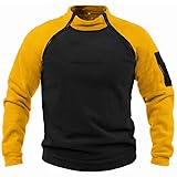 Herren Grauer Kapuzenpullover Herren Pullover Hoodie Zip Hooded Outdoor Herbstjacke Sport Sweatshirt Streetwear Freizeitjacke Halfzip Tops Jacket Langarm Kapuzenpulli Pullover Baumwolle Oberteile