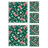 Geschirrtücher, wiederverwendbar, für die tägliche Reinigung, stark saugfähiges Geschirrtuch-Set mit schnell trocknenden Fasern, Küchenreinigungswerkzeug für Töpfe, Schüsseln, Waschbecken, Herd