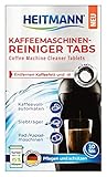 HEITMANN Kaffeemaschinen Reiniger Tabs für Kaffeevollautomaten Siebträger, 10 stück