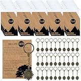 Qpige Karte mit 30 Glauben, so klein wie ein Senfsamen, christliches Geschenk für Frauen, Senfsamen, christlicher, religiöser Glaube, Taufgeschenk, inspirierende Geschenke für Frauen und Männer