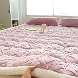 japanische futon matratze, extra Dicke Faltbare bodenmatratzen, Tatami schlafmatten und weiche Flauschige spannbetttücher in Twin-größe: perfekt für Camping, gästezimmer und wohnmobile