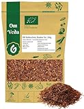 BIO Rooibos Tee | Rotbuschtee in Premium Qualität | mild-süßliches Aroma | ideal für heiße und kalte Getränke | OmVeda (200g)