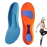 Orthopädische Komfort-Einlegesohlen, Fußgewölbe-Einlegesohlen, Freizeitschuhe, Stoßdämpfung, orthopädisch, Fußgewölbeunterstützung, Fersenpolsterung, Schuh-Innensohlen für Wandern, Arbeit, Wandern und