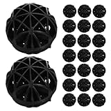 FONDOTIN 60 Biobälle 26mm für Teichfilter und Aquarium Wiederverwendbare Multiporöse Biofilterkugeln Zur Biologischen Wasserfiltration In Pools und Fischbecken