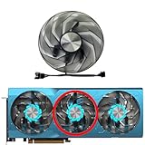 LFGOZSD Für Sapphire für Radeon RX 6750 GRE 12GB für Aurora Grafikkarte Ersatz Fan FD10015M12D/FD9015H12D(Middle Fan)