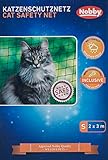 Nobby Katzenschutznetz schwarz S 2 x 3 m