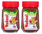 Nudossi Glas Brotaufstrich ohne Palmöl 2er Pack (2x300 g)