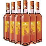 Wolfenweiler Süße Wölfe - Rosé Wein lieblich - Fruchtig-süß mit Erdbeer-, Melonen- und Cranberry-Noten, Roséwein aus Baden (6 x 0,75 l)