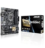 Asus B150M-C Mainboard Sockel 1151 (µATX, Intel B150, 4x DDR4 Speicher, 6x SATA 6Gb/s, 4x USB 3.0, 2x USB 2.0, PCIe 3.0)