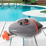 Mauk® Heat Drop® Poolheizung elektrisch 3000 W – Heizt bis 40 °C | 6–8 °C pro Stunde | Pool Heizer mit Thermostat & FI-Schutzschalter | Komplettset für Pool & Schwimmbad