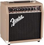 Fender Acoustasonic 15, 15 W Combo-Verstärker, Ideal für akustische Gitarren