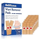 Bellifluous Warzenentferner, Hühneraugenpflaster, 18 Packung Hühneraugen Entferner Hände Zehen, Sanft und Sicher Warzenpflaster um Lhre Haut Gesund zu Halten, Dornwarzen Entfernen Fuß zur Fußpflege