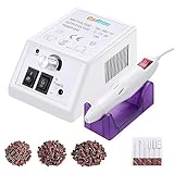 Elektrisch Nagelfräser, Elektrische Nagelfeile Set 20000 u/Min Maniküre Pediküre Elektrisch für Nagelstudio Persönliche DIY-Maniküre