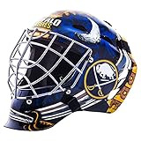 Franklin Sports Buffalo Sabres NHL Hockeytorwart-Gesichtsmaske – Torwartmaske für Kinder Street Hockey – Youth NHL Team Street Hockey Masken
