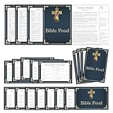 Bibelfeud-Quiz, Bibel-Trivia-Spiele für Familie, Familien-Fehdspiel für Erwachsene, Bibelfamilien-Fehde, Spiele für Kirchengruppe, Quizkarten (scyx02)