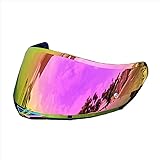 Visier für Motorradhelme Für AGV K5 K5S K3SV K1 K1S,Motorrad Windschutz Helm Objektiv Visier,Integralhelm Visier UV-Beständig,Motorradhelm Visier Ersatz,G
