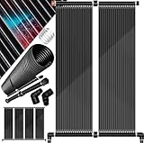 KESSER® Solarkollektor Poolheizung 500 x 70 cm, Warmwasser Heizung Solarheizung für Pools Schwimmbad bis 20.000 l Wasserinhalt l Beliebig erweiterbar l UV-beständiger Kunststoff