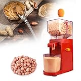 Erdnussbutter-Maschine, elektrische Erdnussmühle mit rutschfester Unterseite, elektrische Sesam-Saucen-Mühle, kleine Kochmaschine, Nussbutter-Maschine für Erdnüsse, Mandeln, Cashews