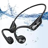BEARTAIN Knochenschall Kopfhörer Bluetooth 5.3 Schwimmen Kopfhörer Unterwasser IP68 Wasserdicht Kopfhörer Kabellos zum MP3 Shuffle Eingebaute Speicher 32G Perfekt zum Schwimmen, Laufen, Radfahren