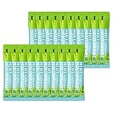 Mundspülung 10ml×20 Stk, Mouthwash Einweg & Tragbar, frischen Atem schenkt, Zähne schützt & Mundpflege reinigt, praktisch für unterwegs (Minze)