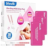 Wondfo Schwangerschaftstest 20x Frühschwangerschaftstest 10mIU/ml Ultra Frühtest Schwangerschaft Pregnancy Test